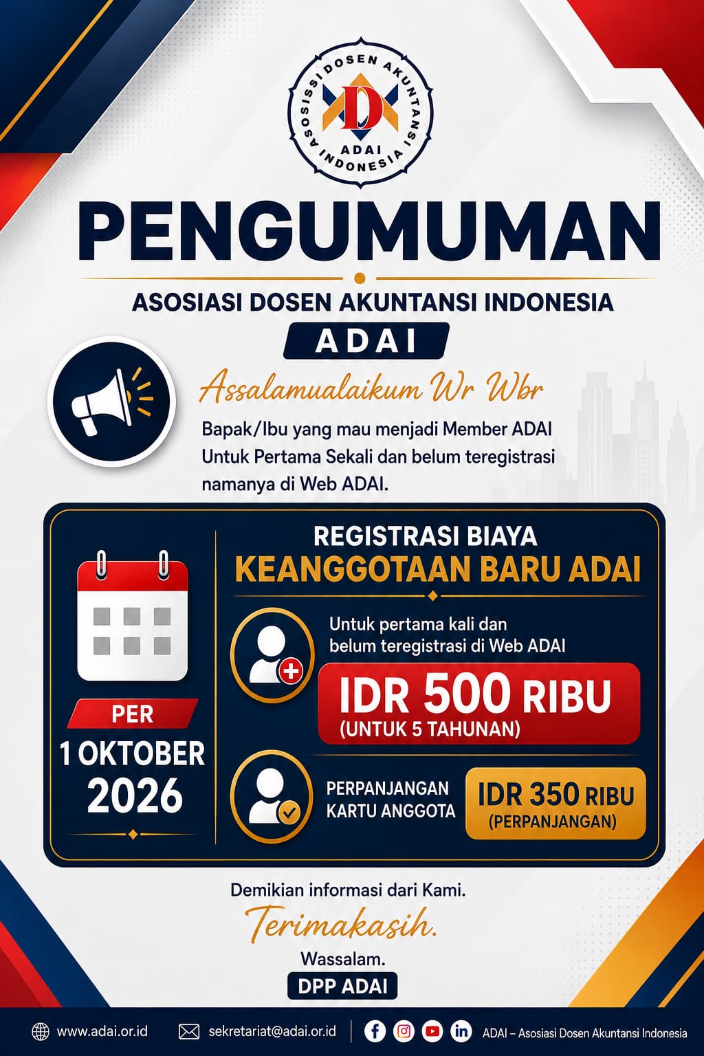 Lampiran Pengumuman